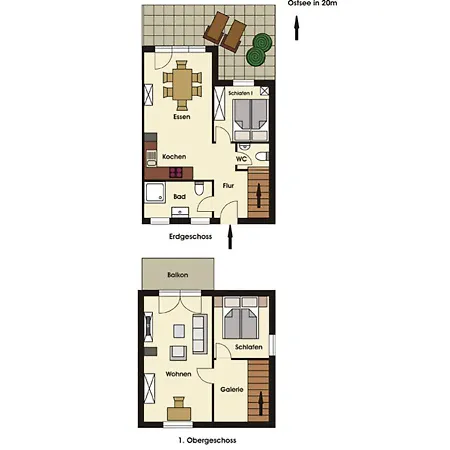 Meerhaus Сasa de vacaciones *